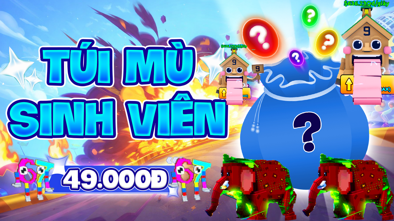 XÉ TÚI MÙ SÓNG THẦN 49K